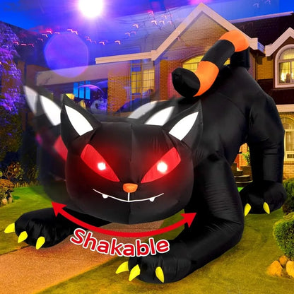 Spooky Cat Inflatable Decoration