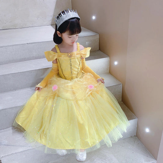 Princess Belle Costume Set