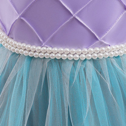 Princess Mermaid Costume Dress