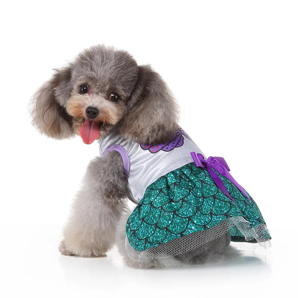 Mermaid Halloween Pet Costume