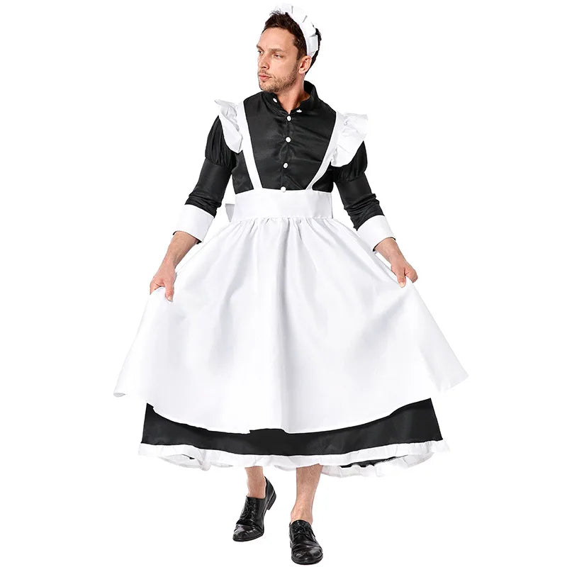 Men's Maid Costume Set