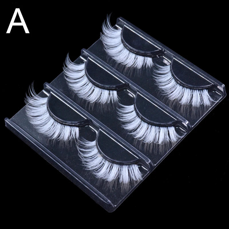 3D White Eyelash