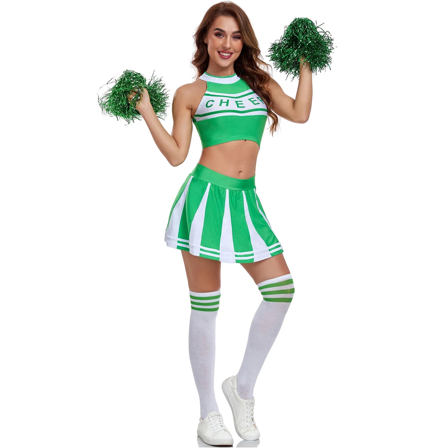 Adult Cheerleading Costume Set