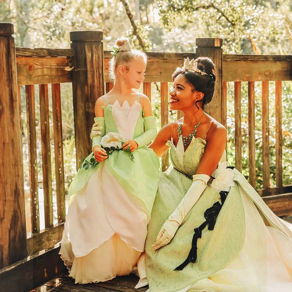 Princess Tiana Costume Set