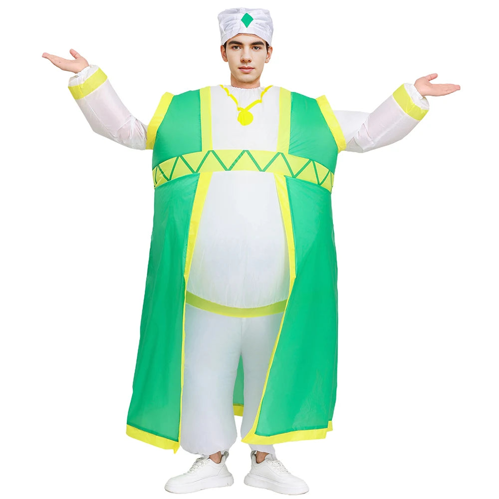 Adult Funny Sultan Dancer Inflatable Costume