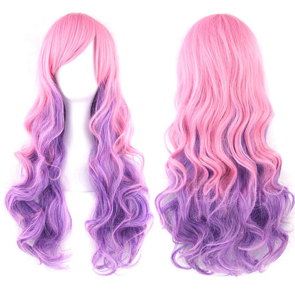 Hair Ombre Rainbow Wig