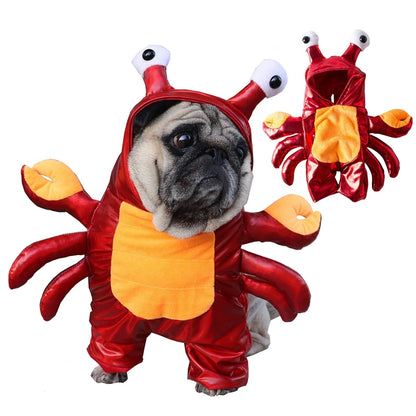 Red Crab Pet Halloween Costume