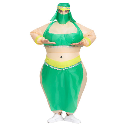 Adult Funny Sultan Dancer Inflatable Costume