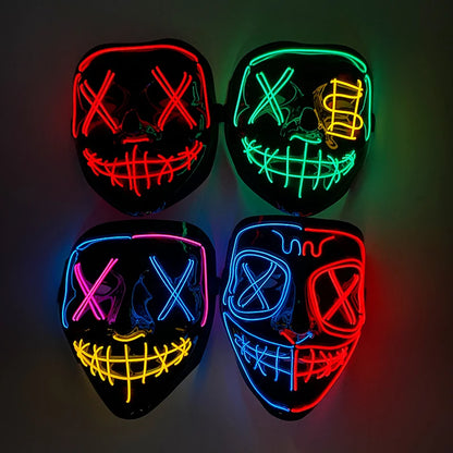 Neon LED Mask