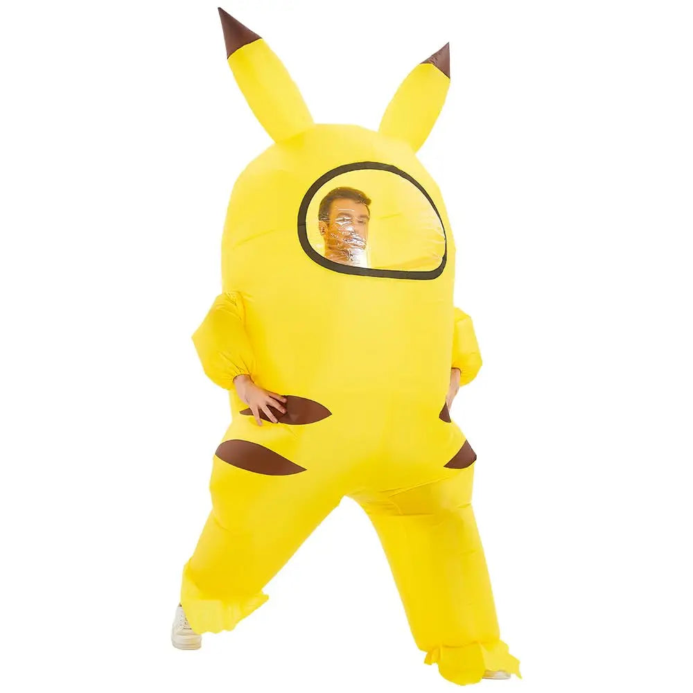 Adult Pikachu Inflatable Costume