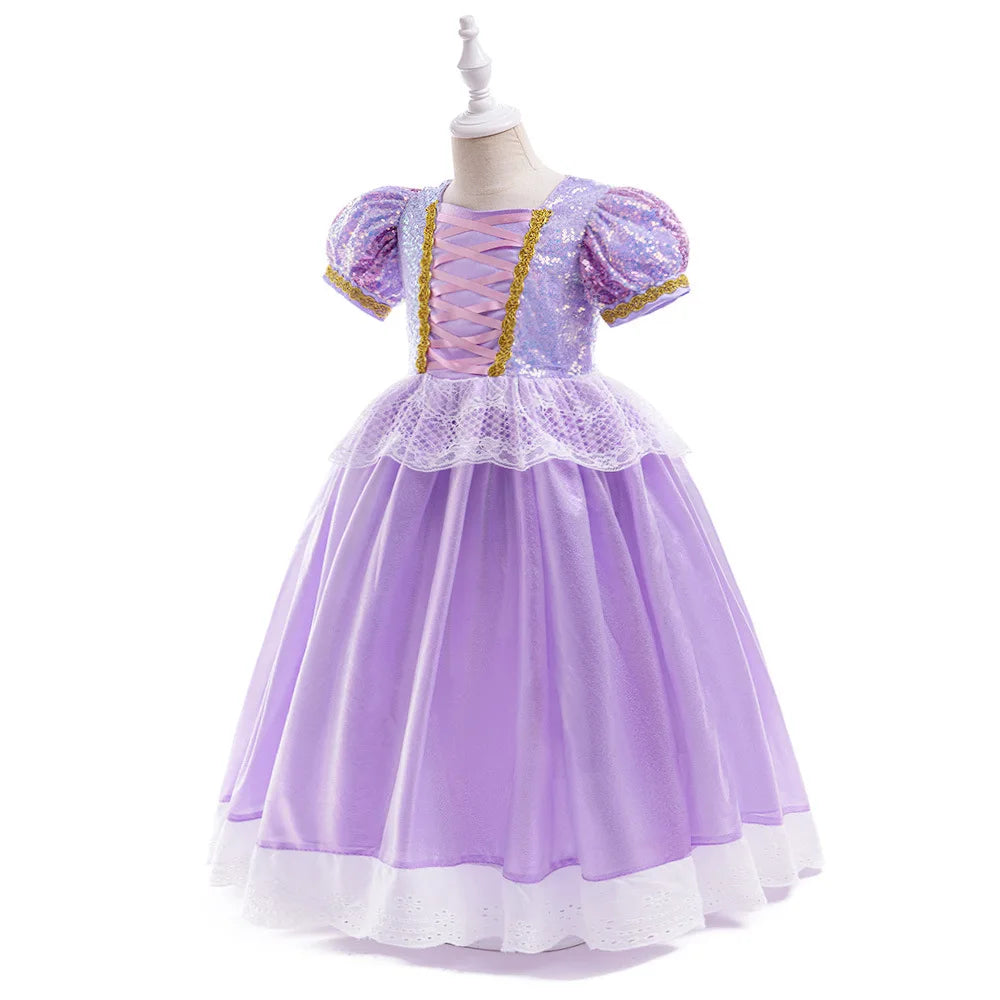 Rapunzel Princess Costume Dress