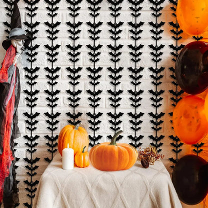 Halloween Bat Wall Curtain