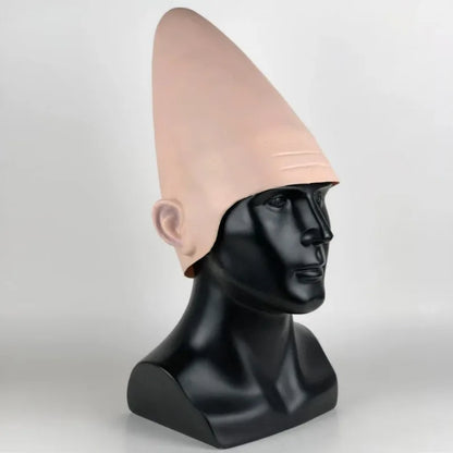 Conehead Latex Mask