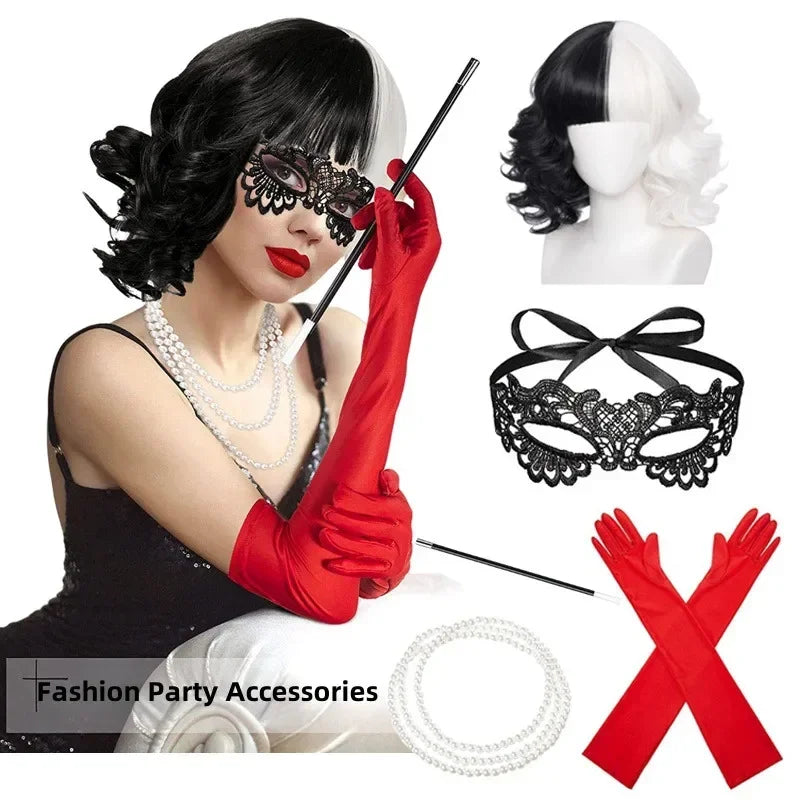 Cruella Curly Wig