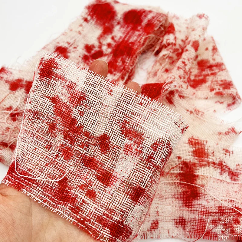 Halloween Bloody Gauze Strips