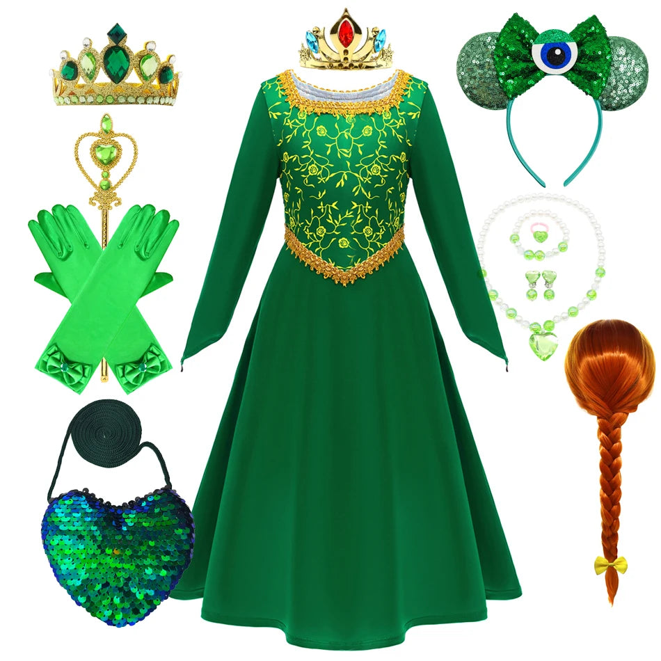 Princess Fiona Costume Set