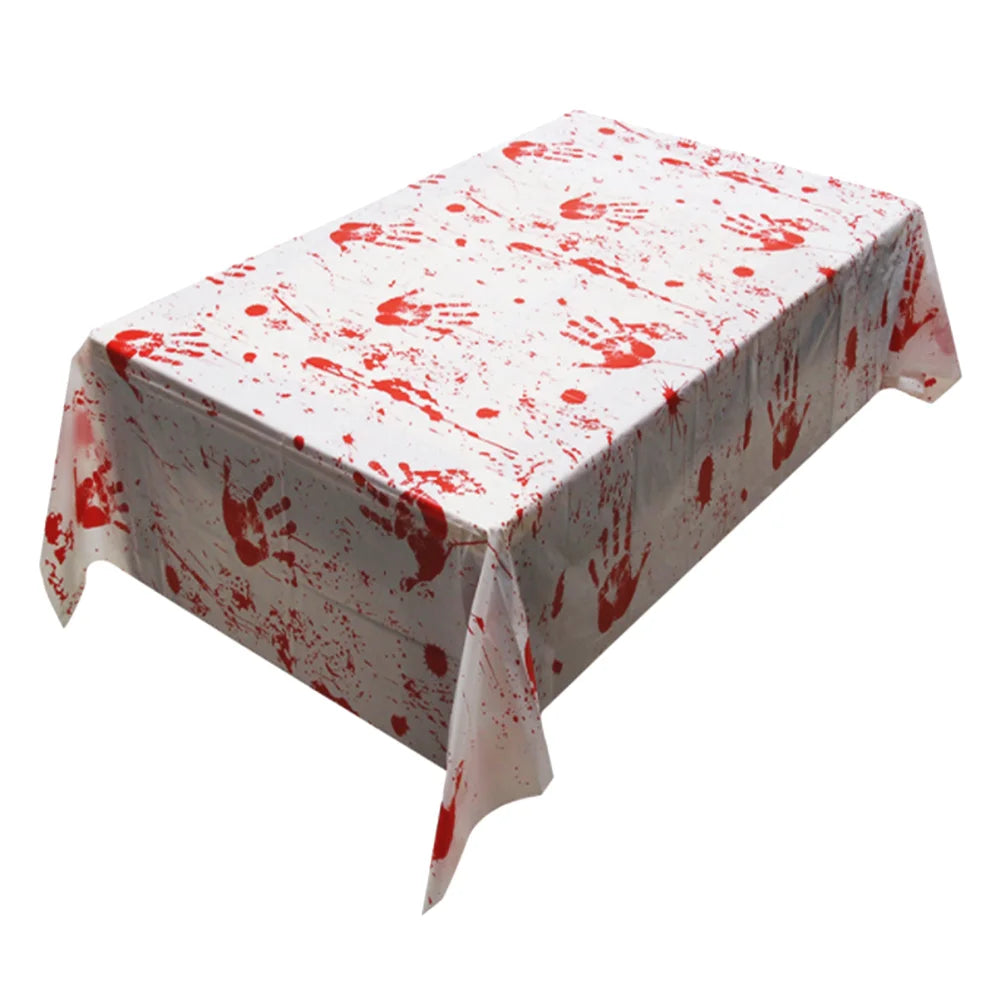 Bloody Handprint Tablecloth