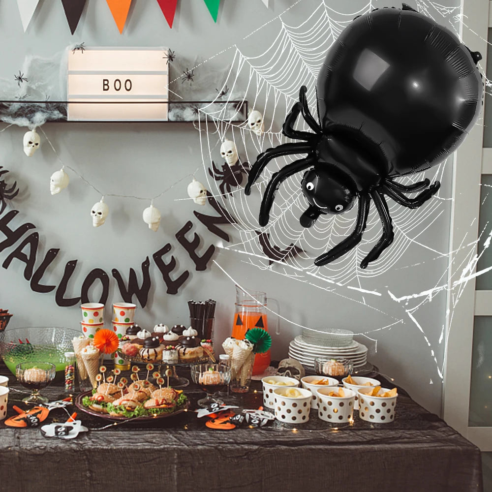 Halloween Spider Foil Balloons