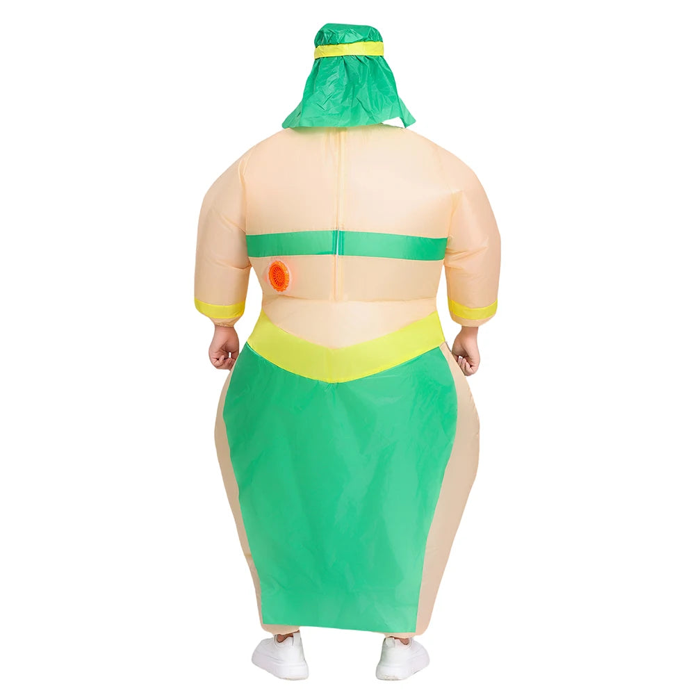 Adult Funny Sultan Dancer Inflatable Costume