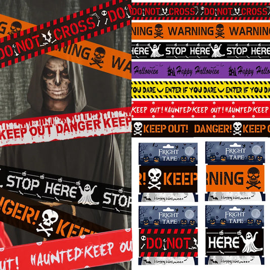 Halloween Scary Caution Tapes