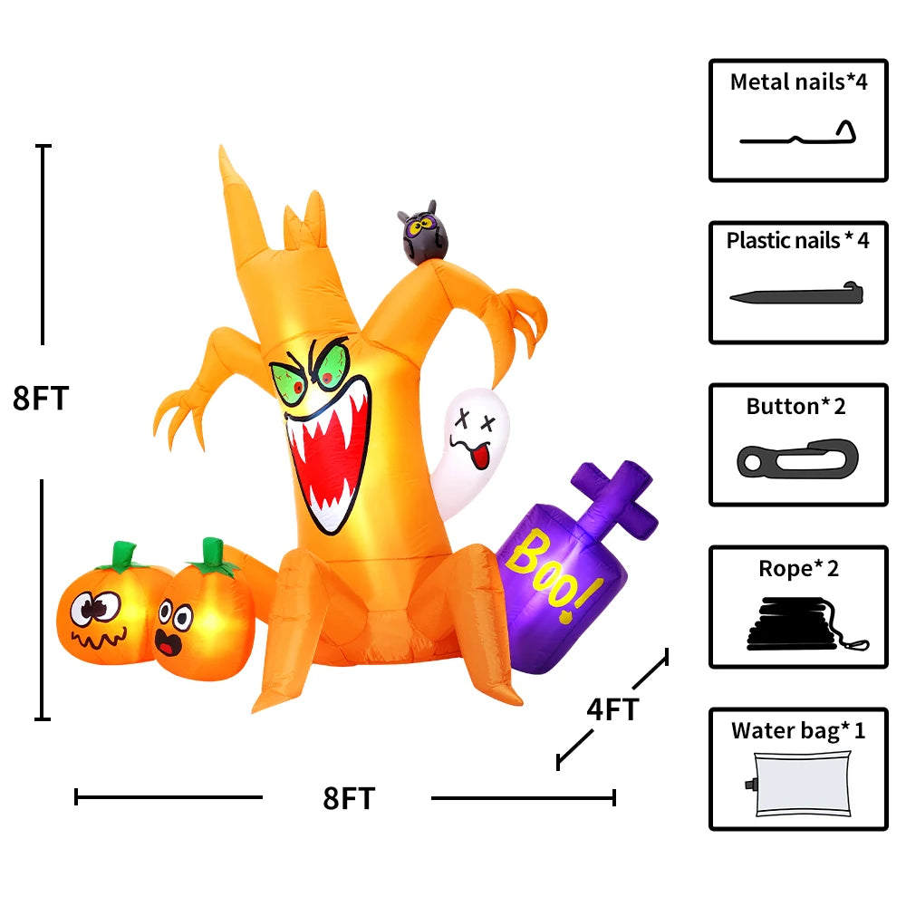 Monstrous Mischief Inflatable Decoration- 8ft