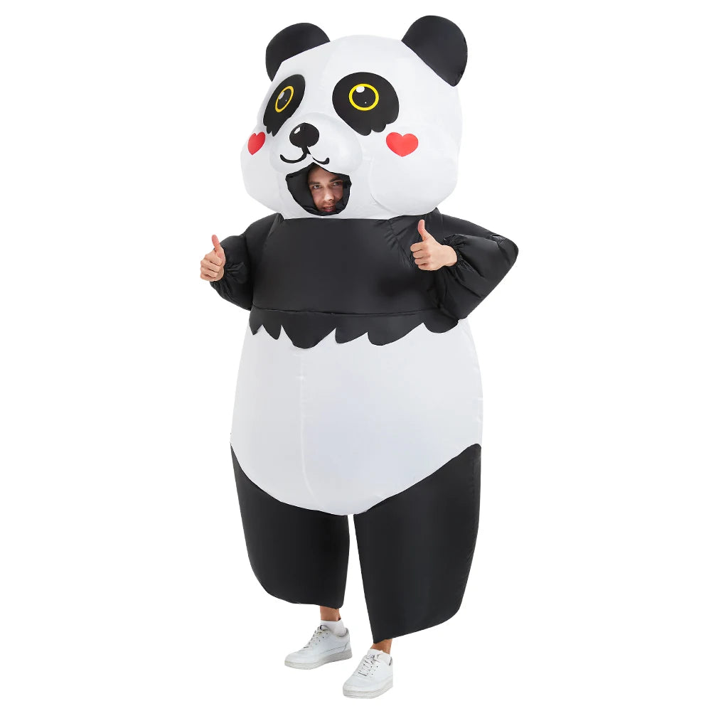 Adult Panda Inflatable Costume