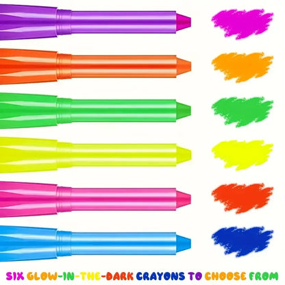 UV Neon Face Painting Kit