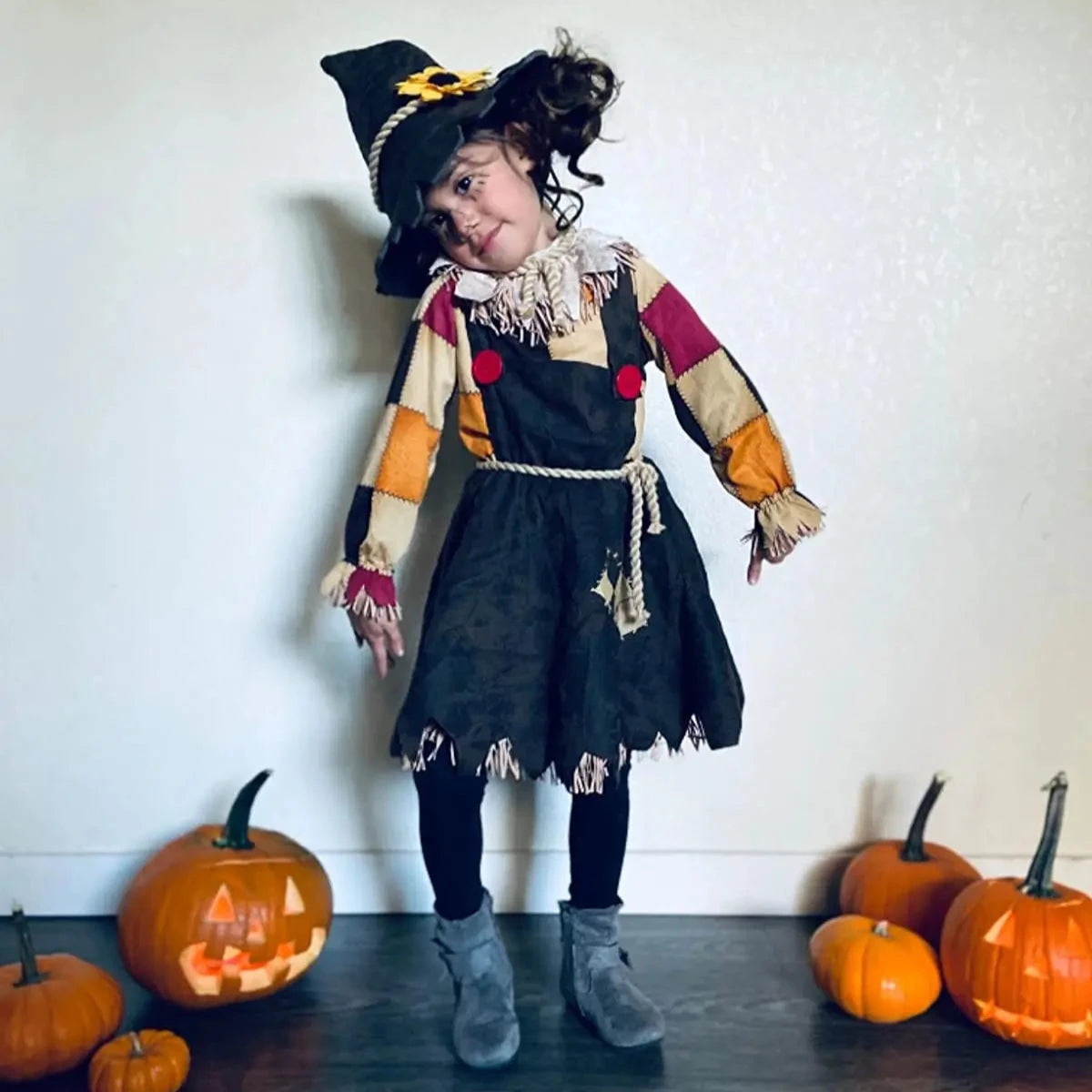 Kids Scarecrow Costume