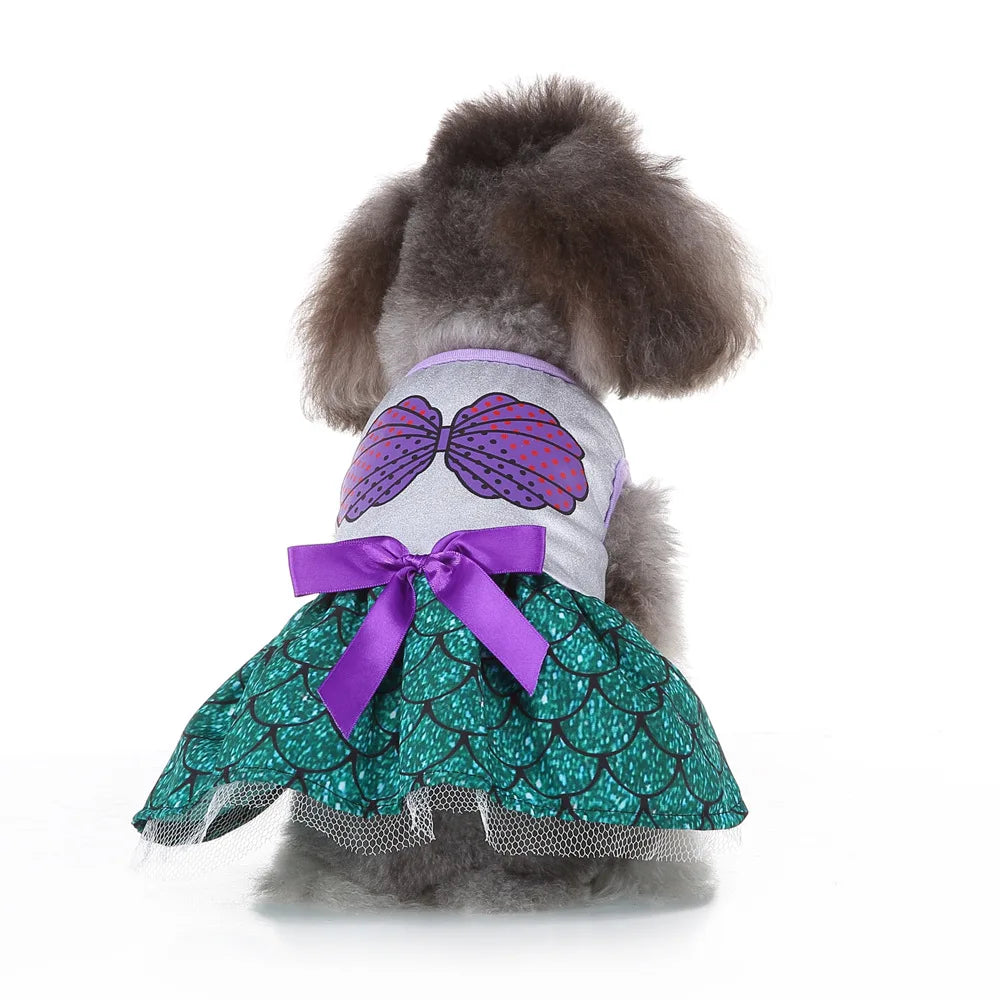 Mermaid Halloween Pet Costume