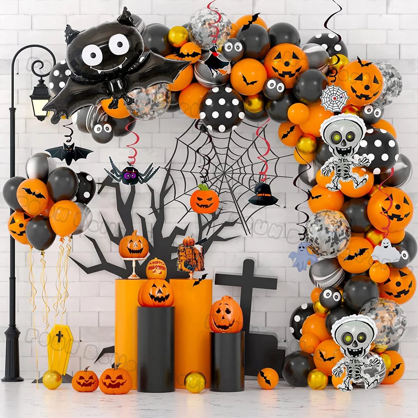 Halloween Balloon Garland Set