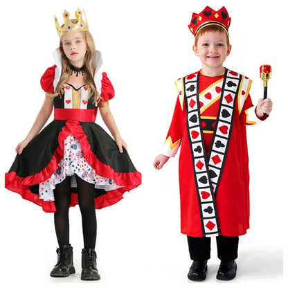 King and Queen of Hearts Costume Set