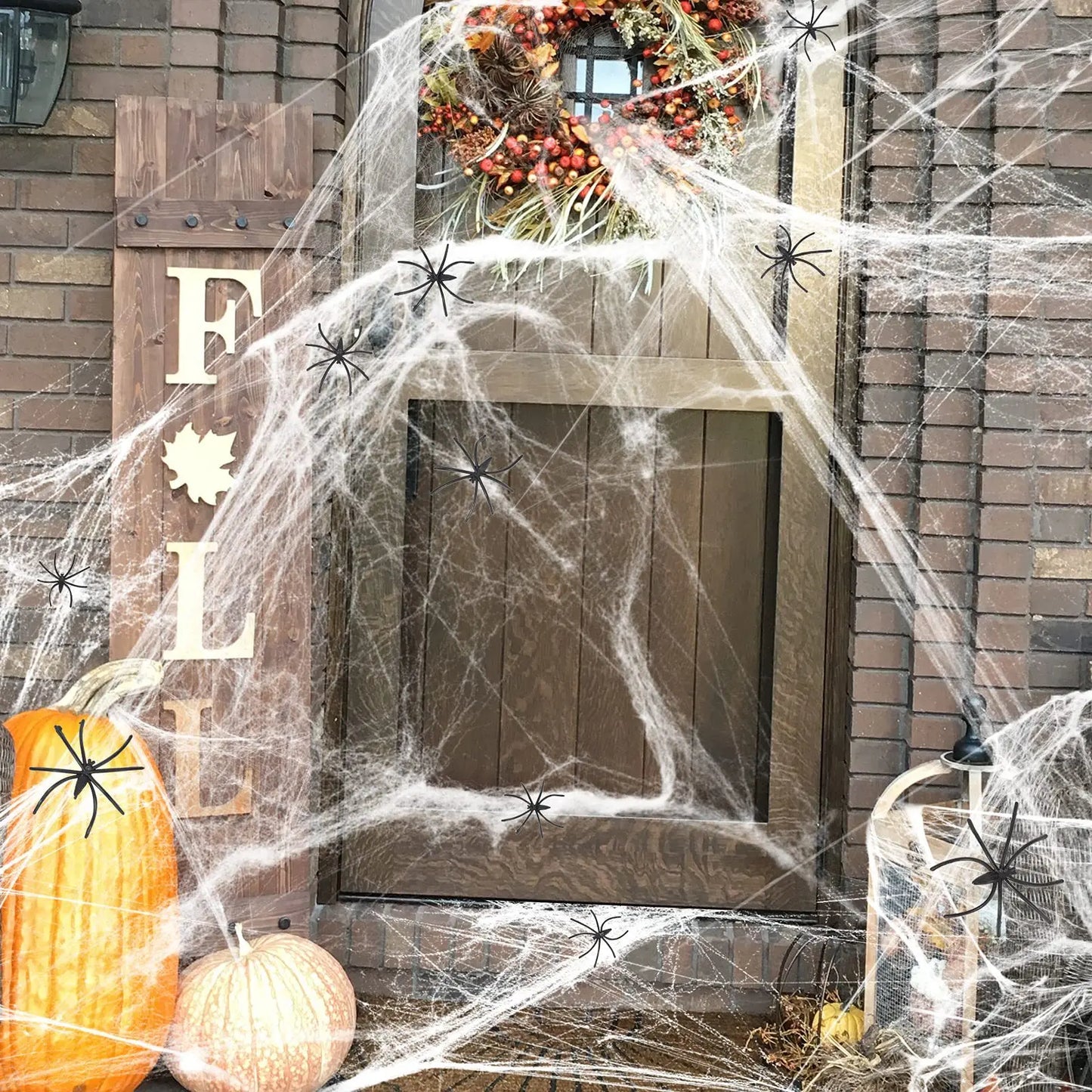 Halloween Spider Web Decoration