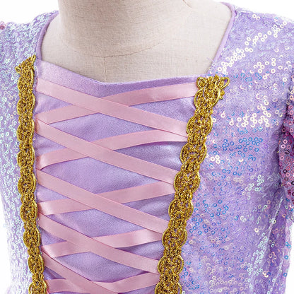 Rapunzel Princess Costume Dress