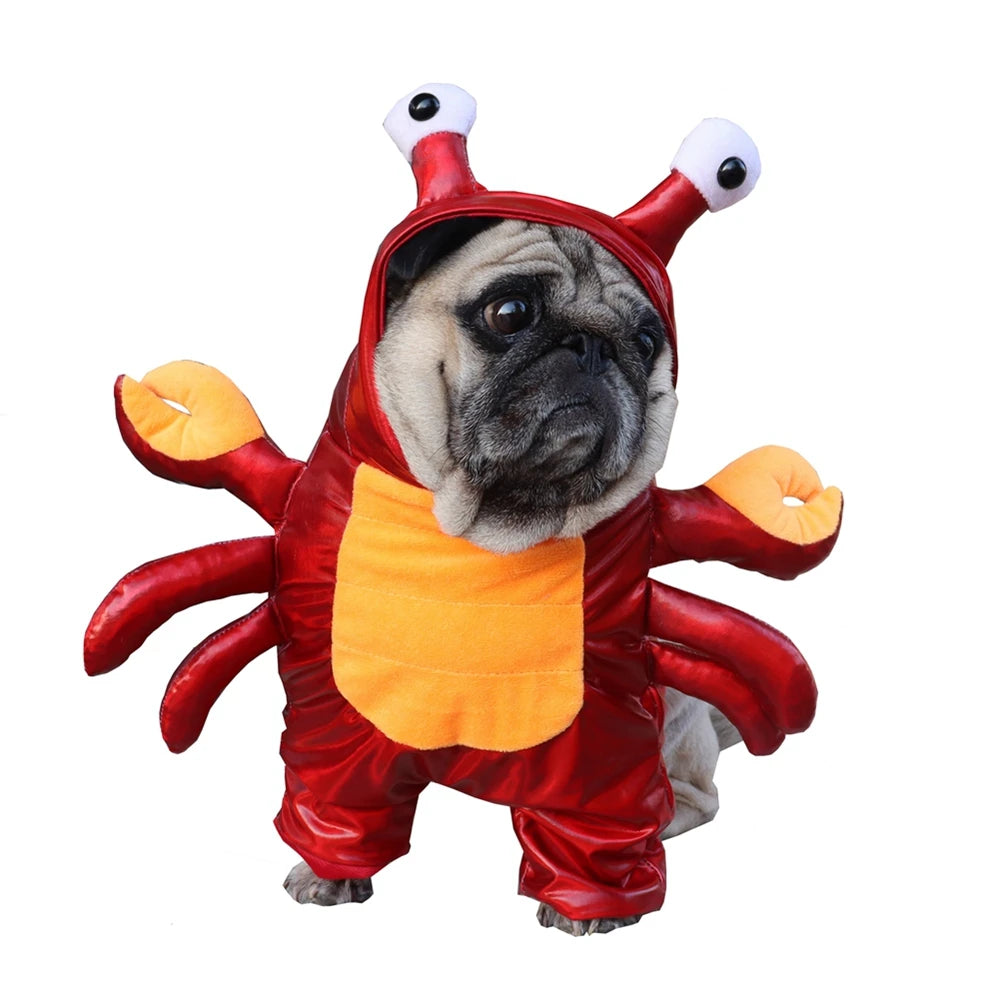 Red Crab Pet Halloween Costume