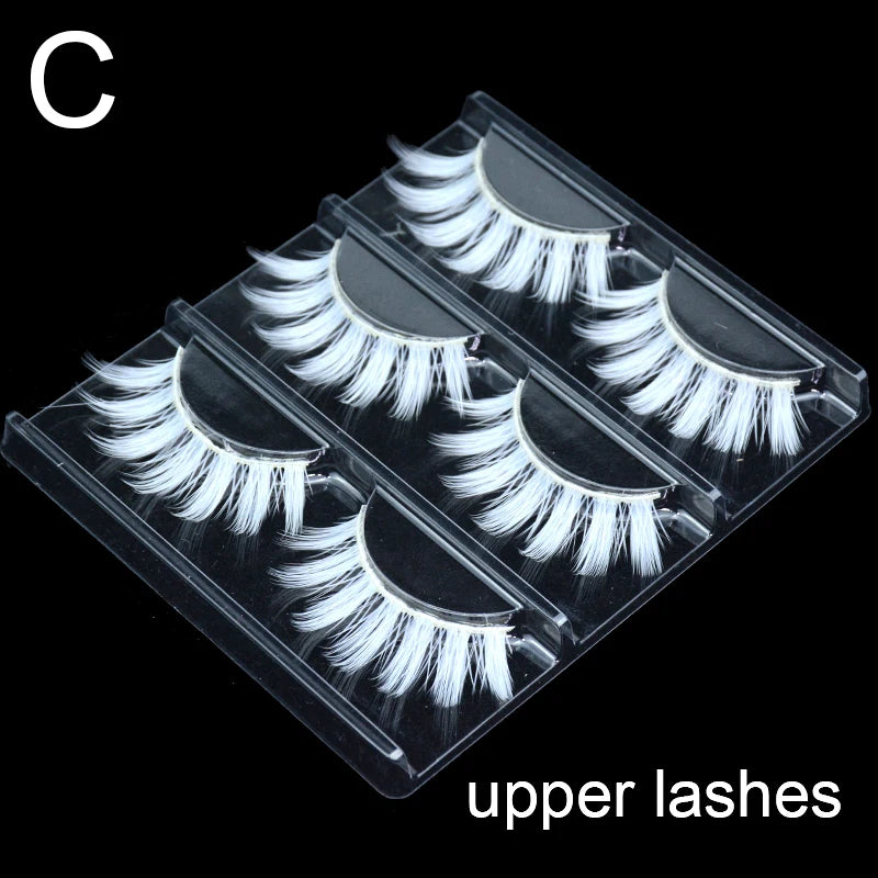 3D White Eyelash