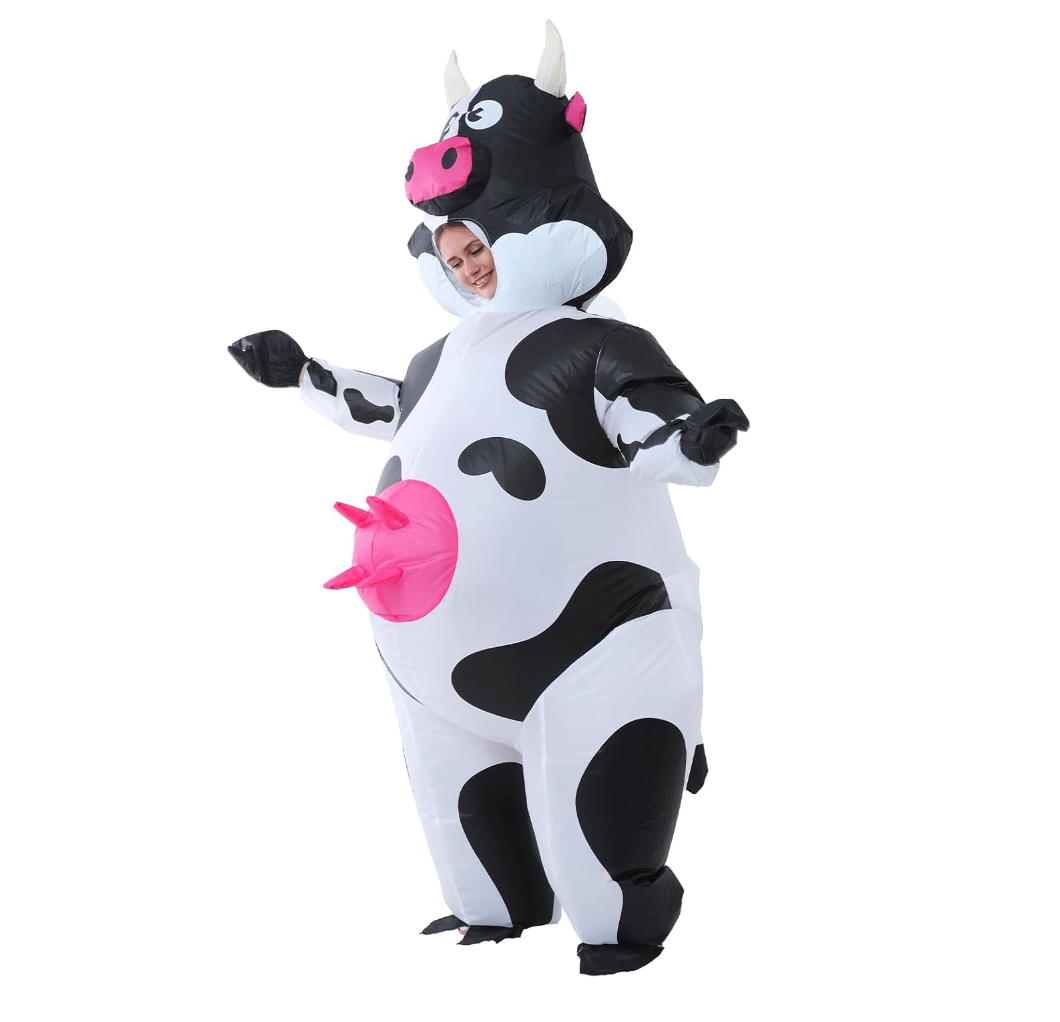 Adult Cow Inflatable Costume