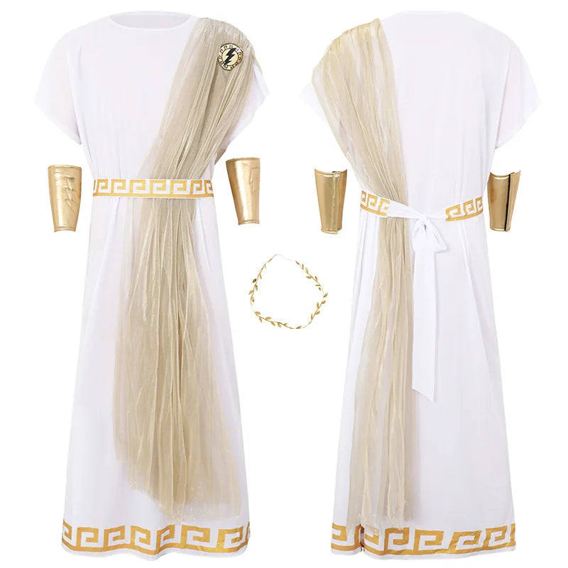 Men and Boy Zeus Costume Set