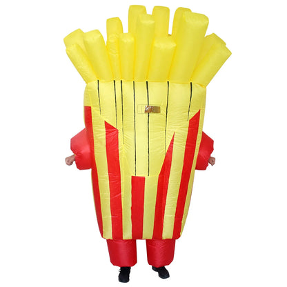 Adult Burger and Fries Inflatable Costume