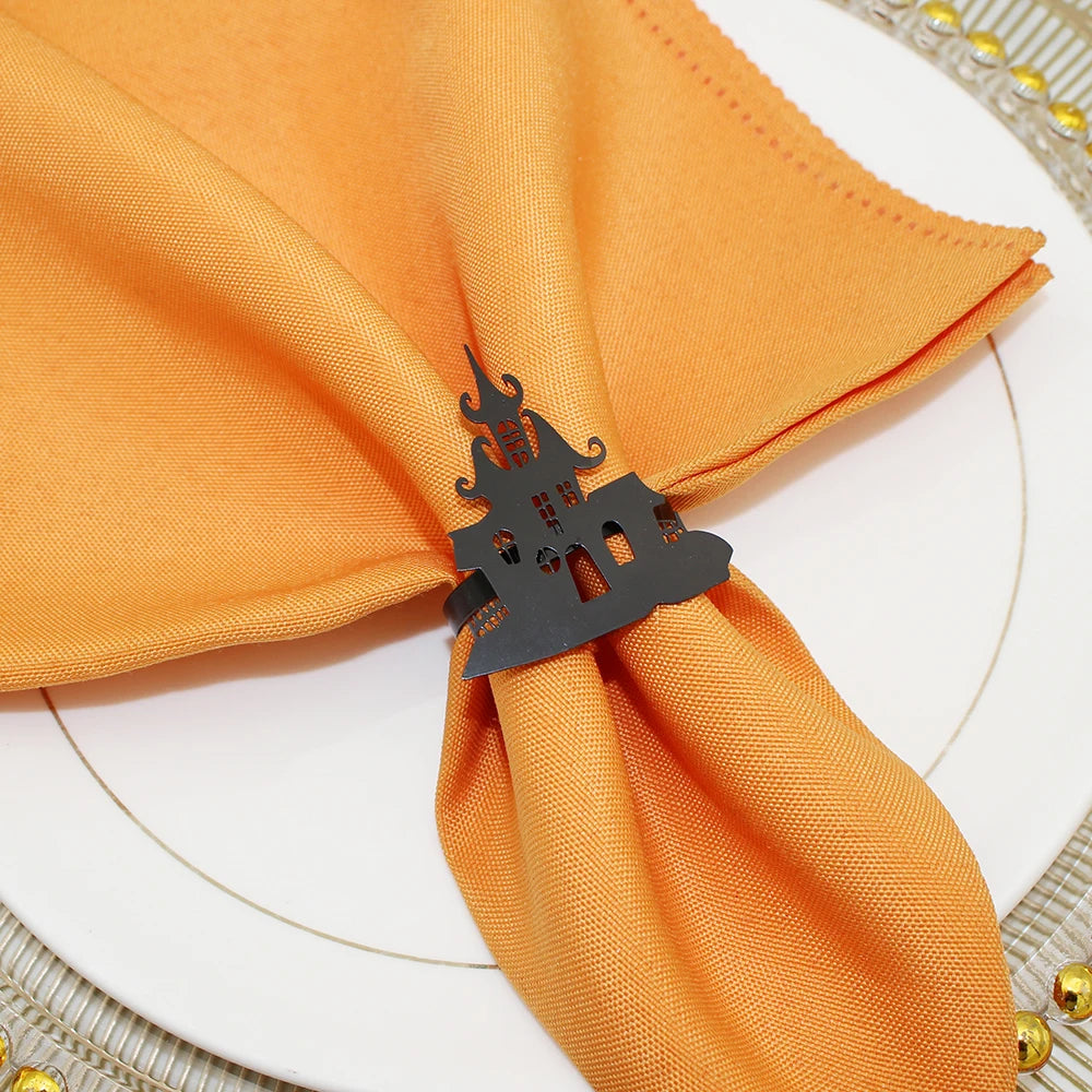 Castle Napkin Rings- 6Pcs