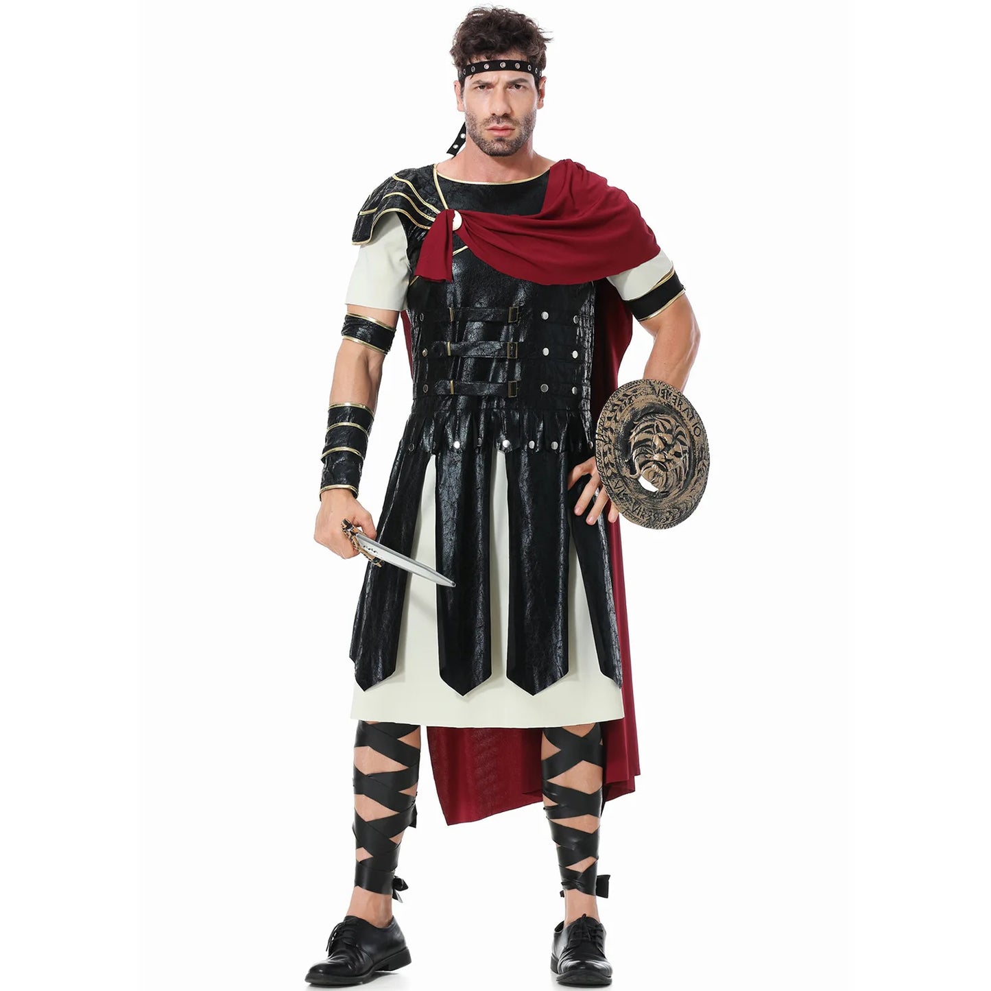 Spartan Warrior Costume Set