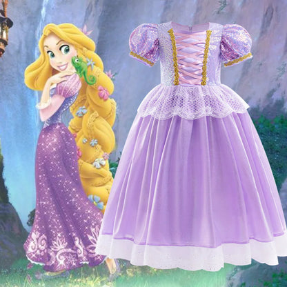 Rapunzel Princess Costume Dress