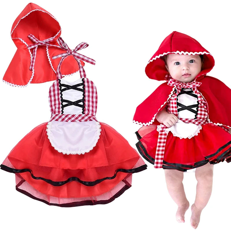 Little Red Baby Costume