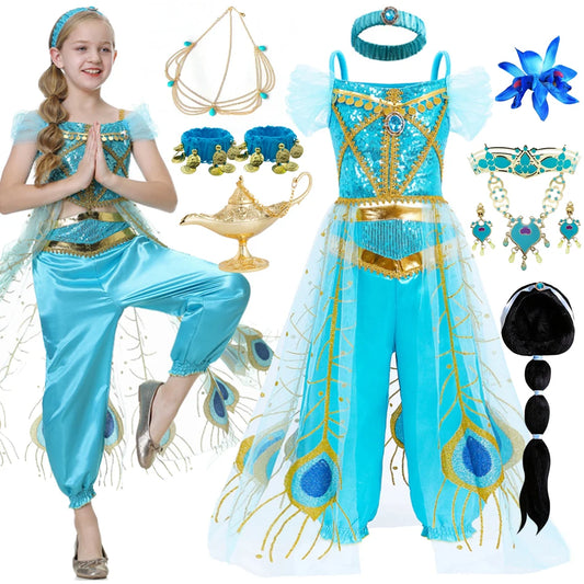 Princess Jasmine Costume Set