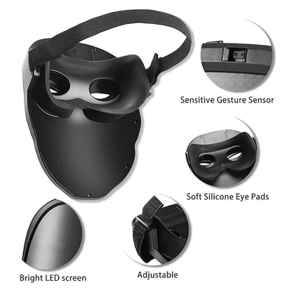 ILLUXION™ LED Mask: 100+ Animations, App-Controlled!