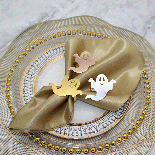 Ghost Napkin Rings- 6Pcs