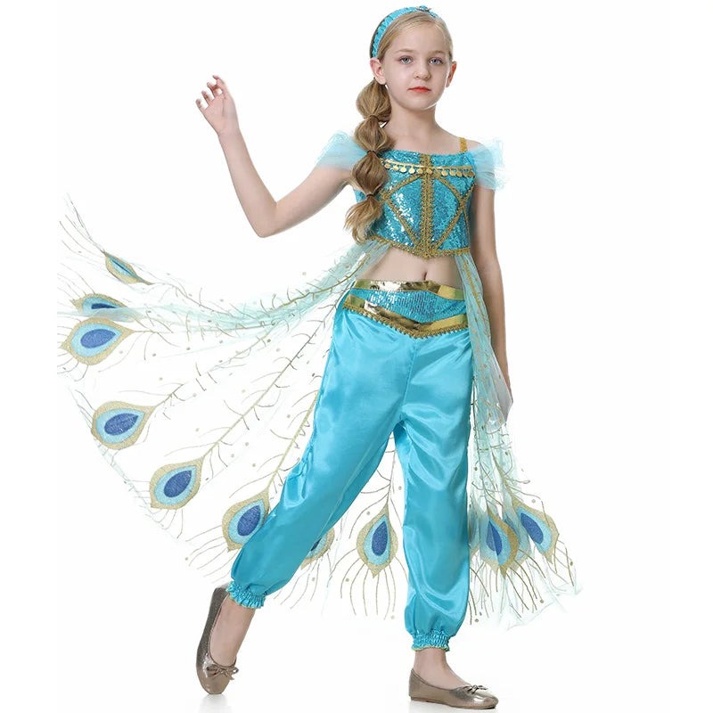 Princess Jasmine Costume Set