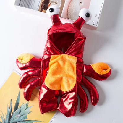 Red Crab Pet Halloween Costume