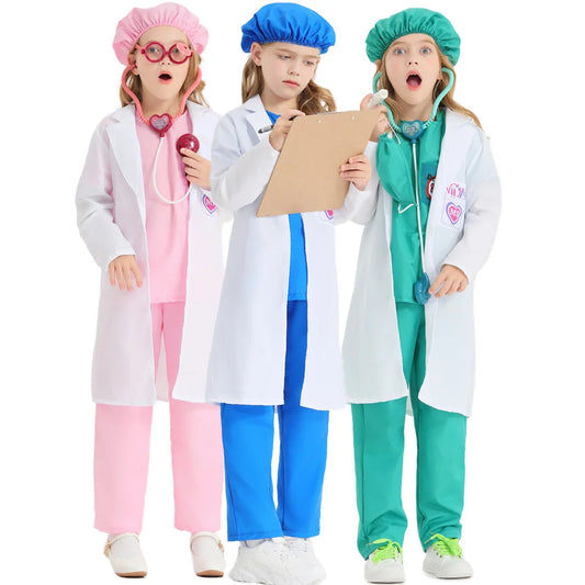 Kids Surgeon Doctor Costume Set