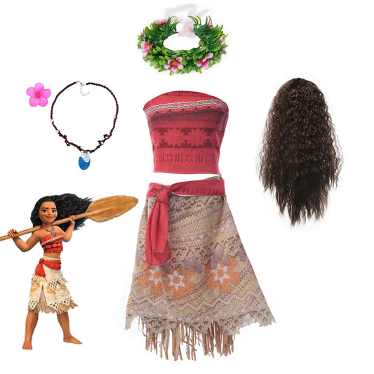 Princess Moana Costume Set