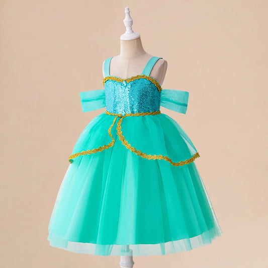 Princess Jasmine Costume Dress